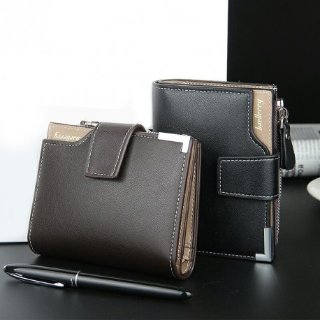 Új férfi bőr ID Hitelkártya pénztárca 1db