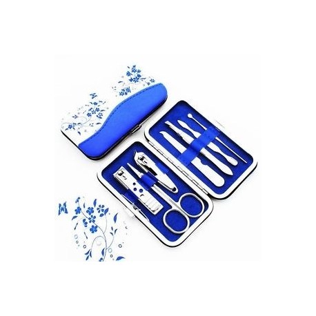 7db-os Manikűr készlet - Körömvágó olló és csipesz vastag - benőtt körmökhöz - lábujjkörmökhöz is