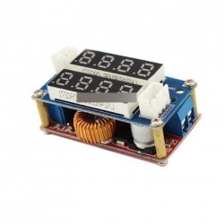 2db 5A  Step Down modul LED voltmérő ampermérő