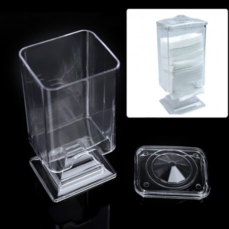 Tárolódoboz Körömlakk és Smink lemosó puha pamut törlőkendőkhöz