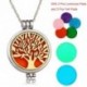 1x életfa medál mandala aromaterápiás filccel