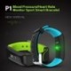 1x Egészség Fitness Tracker pulzusmérővel és vérnyomásmérővel Intelligens karkötő Bluetooth óra