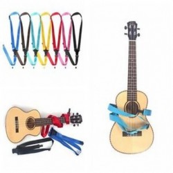 60-75cm-es minőségi kis gitár öv zenei műszer poliészter Ukulele Strap