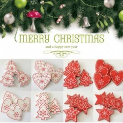 1x Ünnepi Karácsonyi téli otthon lakás dekorációs kellék télapó fenyődísz