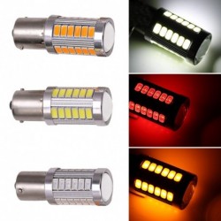 1db LED-es autó izzó 1156 biztonsági mentés tolató fény 33-SMD 5630 5730 12V BA15S P21W
