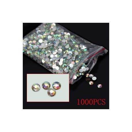 1000db Csillogó kristályos - strasszos dísz körömhöz - műkörömhöz