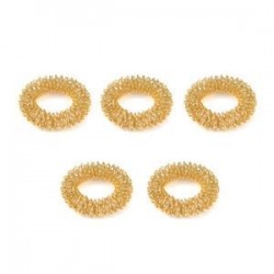 5db arany. 10db ujjmasszázs gyűrű akupunktúrás egészségügyi ellátás akupresszúrás masszírozó Hot