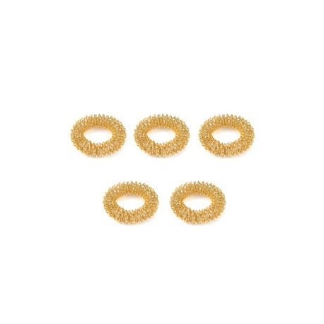 5db arany. 10db ujjmasszázs gyűrű akupunktúrás egészségügyi ellátás akupresszúrás masszírozó Hot