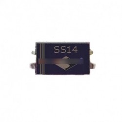 500db 1N5819 SS14 40V 1A Schottky egyenirányító dióda SMA DO214AC SMD