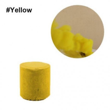 Sárga - Színes füst torta bomba kerek hatás megjelenítése mágikus fényképezés színpad támogatás játék új