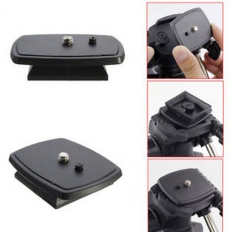 Állvány Quick Release Plate csavaros adapter DSLR / SLR digitális fényképezőgéphez