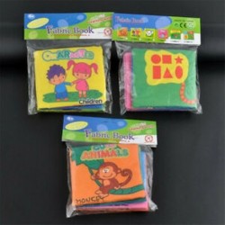 3db (Character   állati   Graphics ... - 3db Baby&*39 s Educational Intelligence fejlesztés Soft Cloth Ismerje meg a könyvek