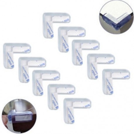 10 db - 10 db 10Pcs Gyerekek Baba biztonsági íróasztal Asztali él sarokragasztó védőpárna