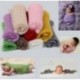 fehér - fehér 1db újszülött fényképezés fotópálya lányok fiúk Wrap takaró szőnyeg swaddling