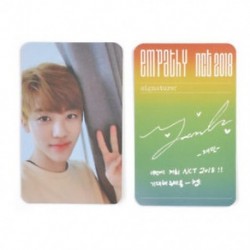 86 x 54mm-es Jaemin fotó autogrammal - LOMO kártya - KPOP - NCT - 1