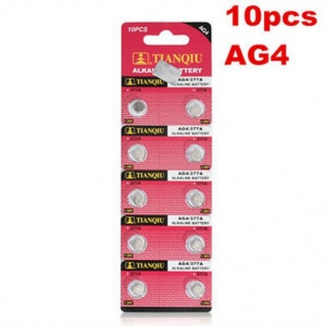 Whoesale 10db 1.55V SR626SW 377 V377 177 L626 AG4 SR66 gombelem érme akkumulátor