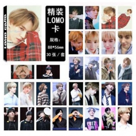 Yugyeom - 88 x 56mm-es 30db-os fotó szett - LOMO kártya - KPOP - GOT7