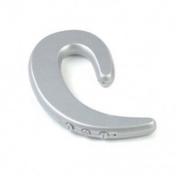 Egyedi ezüst Vezeték nélküli Bluetooth Q25 ikrek kettős csontvezető fejhallgató sztereó sport fejhallgató