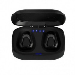Gun Black Mini True vezeték nélküli Bluetooth fülhallgató fülhallgató HIFI fülhallgatóval