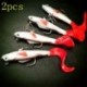4db halászati csalit (hossza 2,5 cm ... Horgász csalik Crankbaits horogok Garnélarák Minnow Frog Fish Baits Bass Tackle