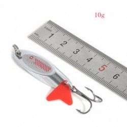 1db 10g halászati csalit Horgász csalik Crankbaits horogok Garnélarák Minnow Frog Fish Baits Bass Tackle Tool