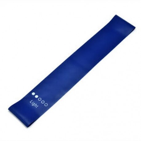 Kék Ellenállási sávok Gumi edző hurok rugalmas rugalmas nyújtás Fitness kar láb