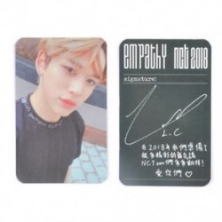 86 x 54mm-es Lucas fotó autogrammal - LOMO kártya - KPOP - NCT - 1