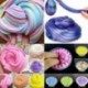 Gyümölcssaláta Slime Színes Fluffy Floam Slime illatos stresszoldó gyerekek iszapjátékok Borax Hot