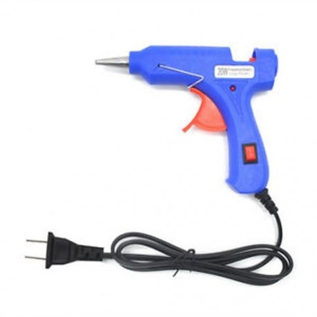 US Plug Új 20W 110-220V professzionális elektromos fűtés forró olvadék ragasztó pisztoly US / EU dugó