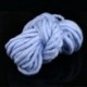 Kék HOT Chunky gyapjú fonal Super Soft Bulky kar Kötés gyapjú Roving horgolás DIY