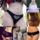 * 1 rózsaszín egy normál méretű Forró szexi női tanga G-string V-string bugyi Knickers fehérnemű fehérnemű