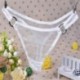 * 8 fehér egy normál méretű Forró szexi női tanga G-string V-string bugyi Knickers fehérnemű fehérnemű