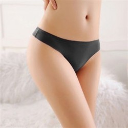 * 13 Fekete egy normál méretű Forró szexi női tanga G-string V-string bugyi Knickers fehérnemű fehérnemű