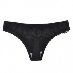 * 31 Fekete normál méret Forró szexi női tanga G-string V-string bugyi Knickers fehérnemű fehérnemű