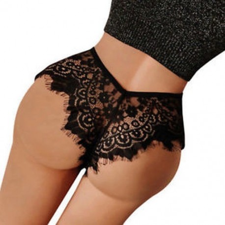 * 38 Fekete méret S Forró szexi női tanga G-string V-string bugyi Knickers fehérnemű fehérnemű