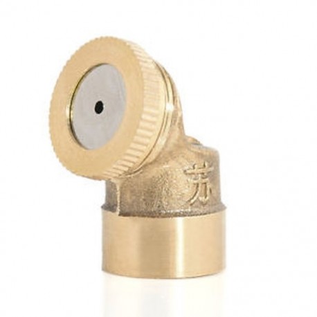 1 lyuk Lyuk sárgaréz szórófej fúvóka sprinkler fej kerti farm öntözőrendszer