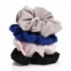 Rózsaszín Lady Elastic Hair Scrunchies gyűrű Tiszta szín Bobble sport tánc Scrunchie Új