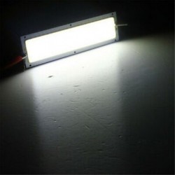 fehér 12V-24V 1000LM 10W COB LED csík könnyű nagy teljesítményű lámpa Chip meleg / hideg fehér