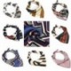 * 14 Női Retro tér selyem érzi szatén sál vékony elegáns fej-nyak haj Tie Band