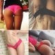 fehér Szexi fehérnemű női hölgy csipke G-string V-string rövidnadrág bugyi tanga fehérnemű