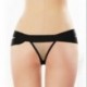 S Női szexi fekete csipke G-string rövidnadrág bugyi tanga fehérnemű fehérnemű knickers