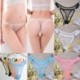 Fekete Szexi nők hálós sima G-String bugyi Fehérnemű fehérnemű rövidnadrág tanga V-String