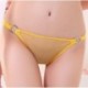 Fekete Szexi nők hálós sima G-String bugyi Fehérnemű fehérnemű rövidnadrág tanga V-String