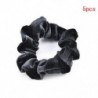 szürke 5 db Velvet rugalmas hajköteles nyakkendő Scrunchie lófarok tartó Tartozékok Női
