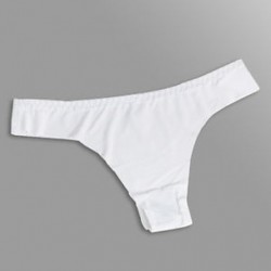 fehér Női szexi zökkenőmentes G-string rövidnadrág bugyi szíjak fehérnemű fehérnemű knickers