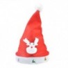 Rénszarvas felnőtteknek LED karácsonyi kalap Mikulás rénszarvas hóember sapka karácsonyi dekoráció gyerekek ajándék