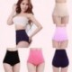 Fekete Női magas derék rövidnadrág Shapewear nadrágos Body Shaper vezérlés Slim hasi fehérnemű