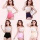 Fekete Női magas derék rövidnadrág Shapewear nadrágos Body Shaper vezérlés Slim hasi fehérnemű