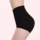 Fekete Női magas derék rövidnadrág Shapewear nadrágos Body Shaper vezérlés Slim hasi fehérnemű