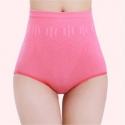 Görögdinnye piros Női magas derék rövidnadrág Shapewear nadrágos Body Shaper vezérlés Slim hasi fehérnemű